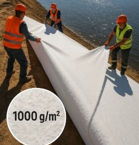 Геотекстиль 1000 г/м2 и его аналоги: как не ошибиться при покупке Геотекстиль 1000 г/м2 и его аналоги: как не ошибиться при покупке