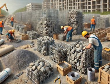 Сетчатые конструкции и габионы – прочные и долговечные решения для ландшафта и строительства