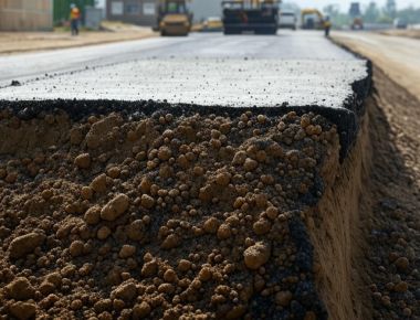 Геосетка дорожная для строительства и укрепления дорог