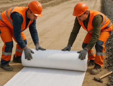 Как выбрать и где выгодно купить геотекстиль для дорожных работ