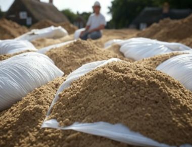 Геотекстиль под свайный фундамент: зачем он нужен?